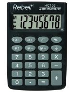 Photo Calculatrice de poche - 8 chiffres REBELL HC 108