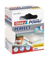 Photo TESA : Ruban adhésif en toile extra Power - fixation blanc 56343