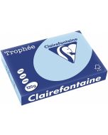 Ramette de papier de 250 feuilles A4 120g - Bleu Vif : CLAIREFONTAINE Trophée Image