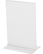 Présentoir de table droit - A6 portrait : SIGEL Visuel