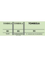 TOMBOLA Carnet de 100 tickets Verts Modèle