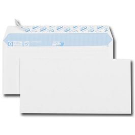 Lot de 500 Enveloppes, C6, 114 x 162 mm, blanc, sans fenêtre - La Poste