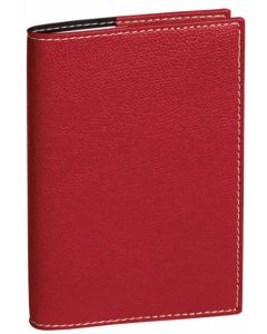 Agenda Semainier 2025 - Ministre - 160 x 240 mm - Rouge QUO VADIS Club