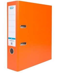 Classeur à levier - Dos 80 mm - Orange ELBA Smart Pro