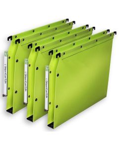 Dossiers suspendus - 30 mm - Vert L'OBLIQUE Lot de 10