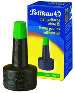 Photo Flacon Encre vert pour tampon : PELIKAN 351239