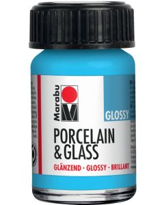 Peinture Noire brillante - 15 ml - MARABU Porcelain et Glass Glossy