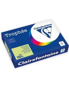 Ramette de papier Trophée de 250 feuilles A4 160g - Vert Nature : CLAIREFONTAINE Photo