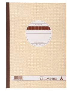 Carnet quadrillé autocopiant dupli A4 1122D LE DAUPHIN Image couverture