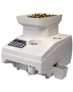 Compteuse de pièces de monnaie - Gris foncé SAFESCAN 1450