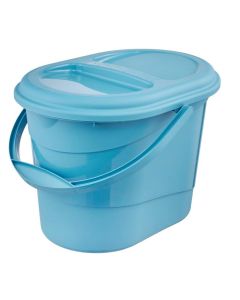 Seau à déchets BIO - 13 litres - Bleu ciel KEEEPER Elsa eco