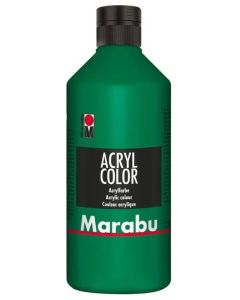 Peinture Acrylique - 500 ml - Vert vessie MARABU Acryl Color
