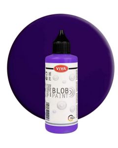 Peinture effet 3D - Blob Paint - Violet : VIVA image