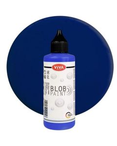 Peinture effet 3D - Blob Paint - Bleu VIVA image