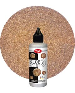Peinture effet 3D - Blob Paint Glitter - Paillettes Bronze VIVA image