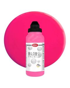 Peinture effet 3D - Blob Paint - Rose Fluo VIVA image