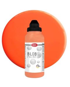 Peinture effet 3D - Blob Paint - Orange fluo VIVA image