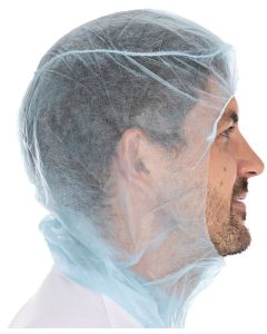 Cagoule astro PP Industry -  Taille unique - Bleu HYGOSTAR Lot de 100