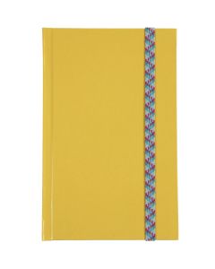 Carnet de Notes Pages lignées 17 x 11 cm - Jaune LE DAUPHIN Iderama