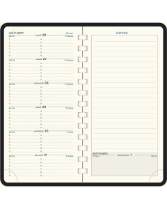 Agenda Semainier de poche 2025 spiralé - 175 x 90 mm EXACOMPTA Espace 17 S