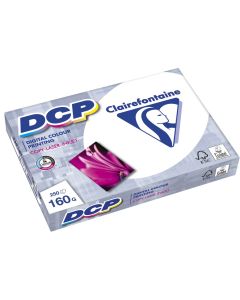 Ramette de papier de 250 feuilles A4 DCP - 160 g - Blanc : CLAIREFONTAINE Visuel