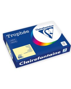 Ramette de papier Trophée de 500 feuilles A3 - Jaune : CLAIREFONTAINE Visuel