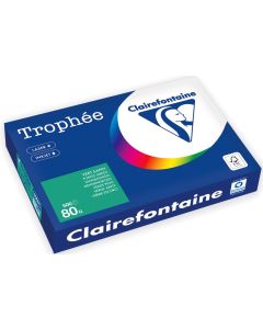 Ramette de papier Trophée de 500 feuilles A3 - Vert Sapin : CLAIREFONTAINE Photo