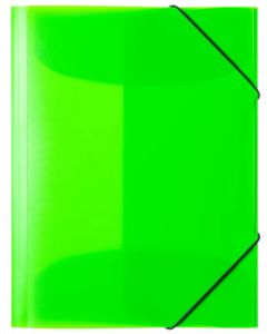 Chemise à élastiques A4 en PP translucide - Rose : HERMA Visuel