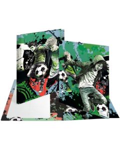 Chemise à élastiques en carton - A4 HERMA Street Soccer