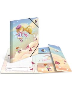 Chemise à élastiques A3 - Prairie pour abeilles HERMA École Maternelle