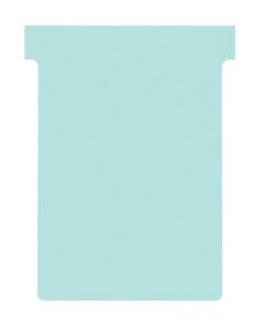 Photo Fiches T - Indice 3 / 92 mm - Bleu : NOBO Lot de 100  réf. 2003006