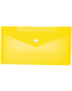 Pochette enveloppe DL à bouton-pression - Transparente HERMA