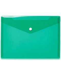 Pochette enveloppe A4 à bouton-pression - Violette Transparente HERMA