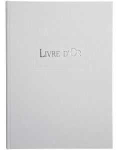 Livre d'Or - Blanc 22 x 17 cm LE DAUPHIN