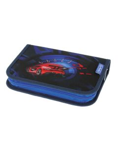 Étui scolaire High Speed - Noir/Rouge - 31 pièces HERLITZ