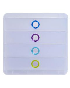 Module de classement Pop Box -  Chromaline - Translucide EXACOMPTA