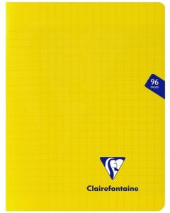 Cahier A4 - 96 pages - Grands Carreaux - Violet CLAIREFONTAINE Mimesys