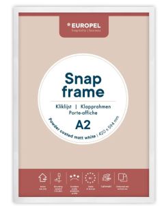 Cadre Porte affiche - A2 - Blanc : EUROPEL image