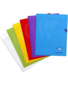 Cahier A4 - 96 pages - Petits Carreaux - Assortiment CLAIREFONTAINE Mimesys