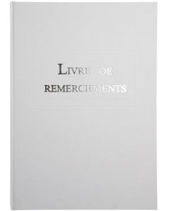 Livre de Remerciements - Blanc  LE DAUPHIN