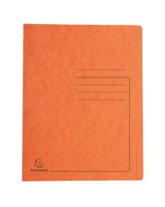 Chemise à lamelle imprimée A4 - Orange : EXACOMPTA image