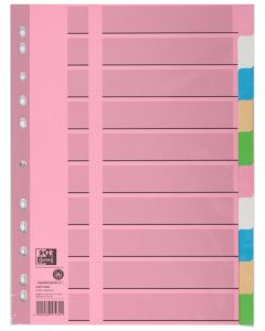 Photo OXFORD : Jeu de 10 intercalaires neutres en carton Manille - 400011409