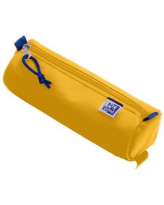 Trousse ronde pour stylos - Jaune OXFORD