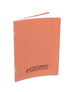 Photo Cahier Séyès / Grands carreaux Bleu - Polypro - 96 pages - 240 x 320 mm CONQUERANT :