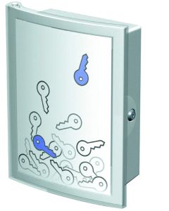 HAN Boîte à clés INDEX, pour 63 clés, gris