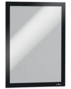 Cadre d'affichage magnétique auto-adhésif - A4 - Noir : DURABLE Lot de 2 Photo