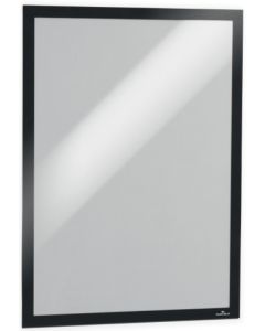 Cadre d'affichage magnétique auto-adhésif - A3 - Noir : DURABLE Lot de 6 Visuel