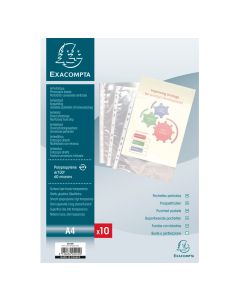 5010E Pochettes perforées Exacompta A4 vertical