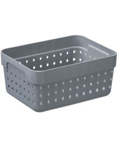 Bac de rangement pour Tiroir - 158 x 118 x 73 mm - Bleu NHG Seoul Organizer L