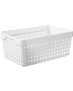 Bac de rangement - 238 x 158 x 100 mm - Blanc NHG Seoul Organizer XL